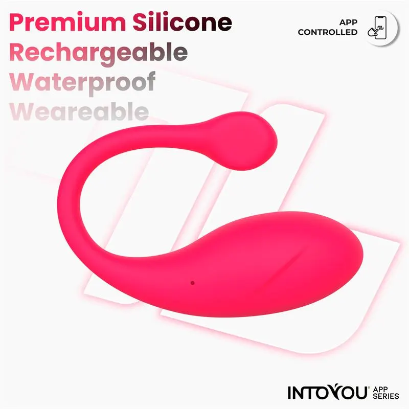 Bulby Huevo Vibrador con APP Rosa Intenso · INTOYOU APP SERIES · Huevos y Balas Vibradoras — Foto 5
