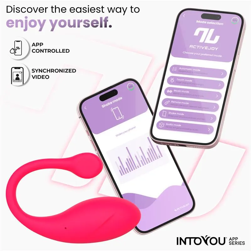 Bulby Huevo Vibrador con APP Rosa Intenso · INTOYOU APP SERIES · Huevos y Balas Vibradoras — Foto 6