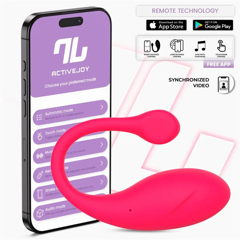 Bulby Huevo Vibrador con APP Rosa Intenso · INTOYOU APP SERIES · Huevos y Balas Vibradoras