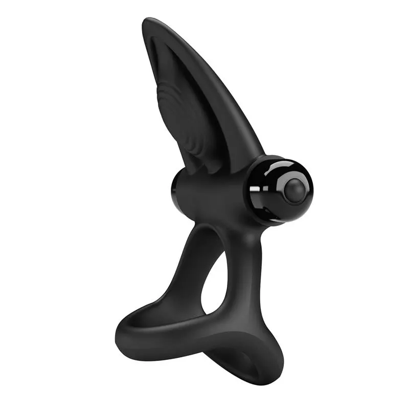 Anillo Vibrador para Pareja con Nariz de Delfín · PRETTYLOVE · PRETTYLOVE · Anillos para el Pene — Foto 2