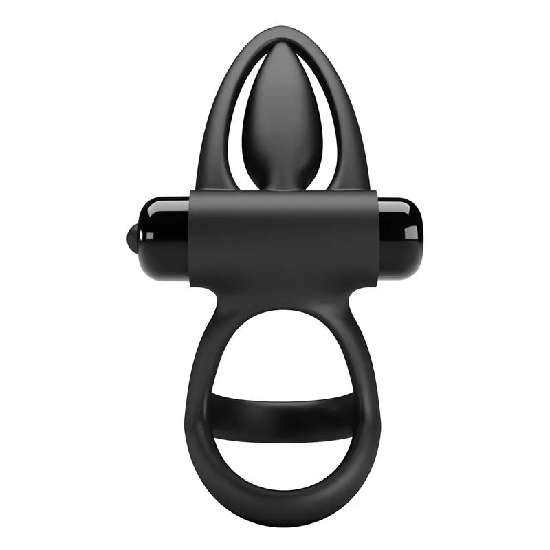 Anillo Vibrador para Pareja con Nariz de Delfín · PRETTYLOVE · PRETTYLOVE · Anillos para el Pene — Foto 4