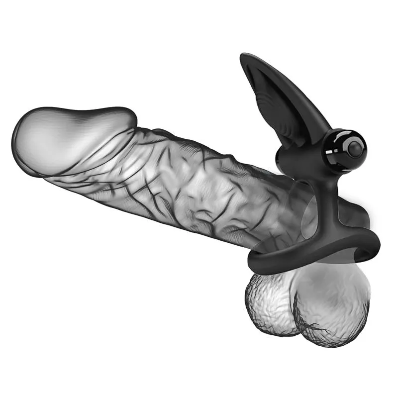 Anillo Vibrador para Pareja con Nariz de Delfín · PRETTYLOVE · PRETTYLOVE · Anillos para el Pene — Foto 6
