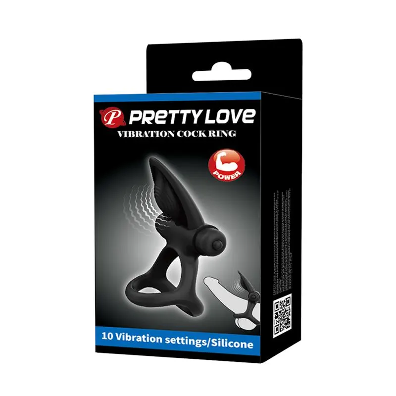Anillo Vibrador para Pareja con Nariz de Delfín · PRETTYLOVE · PRETTYLOVE · Anillos para el Pene — Foto 10