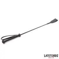 Fusta Clásica Mango Trenzado 60cm · LATETOBED BDSM LINE · Spanking y Azotes