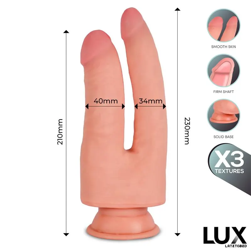 Franz Dildo Doble Triple Densidad 8.2 - 9 · LUX · Dildos — Foto 5