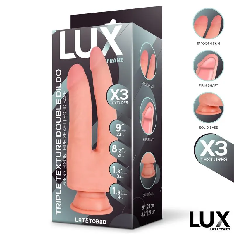 Franz Dildo Doble Triple Densidad 8.2 - 9 · LUX · Dildos — Foto 6
