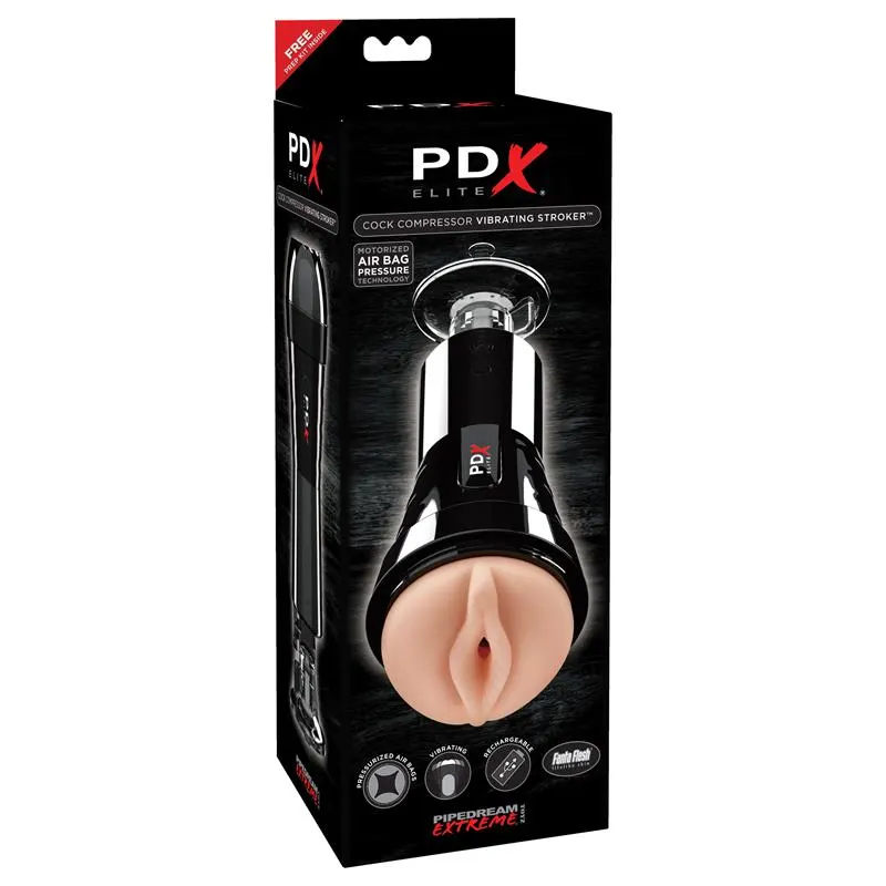 PDX Elite Masturbador Vibrador Cock Compressor · PDX ELITE · Accesorios y Sets — photo 3