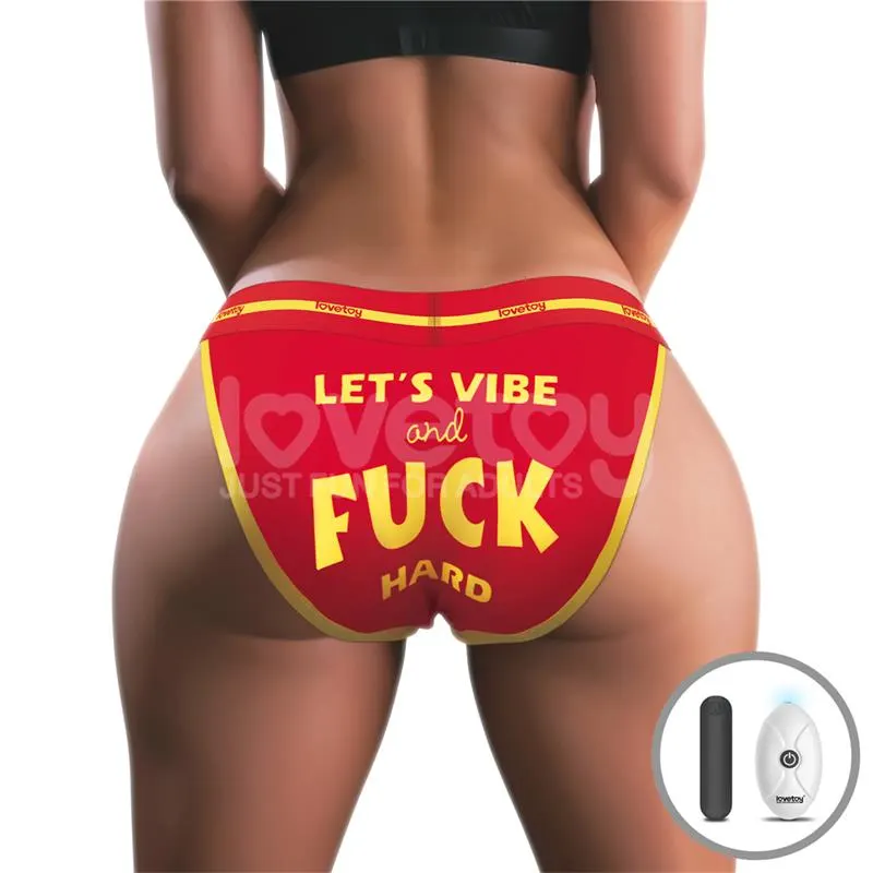 Braguitas con Vibración Printed Panties 28-33 · LOVETOY · LOVETOY · Estimuladores de Clítoris