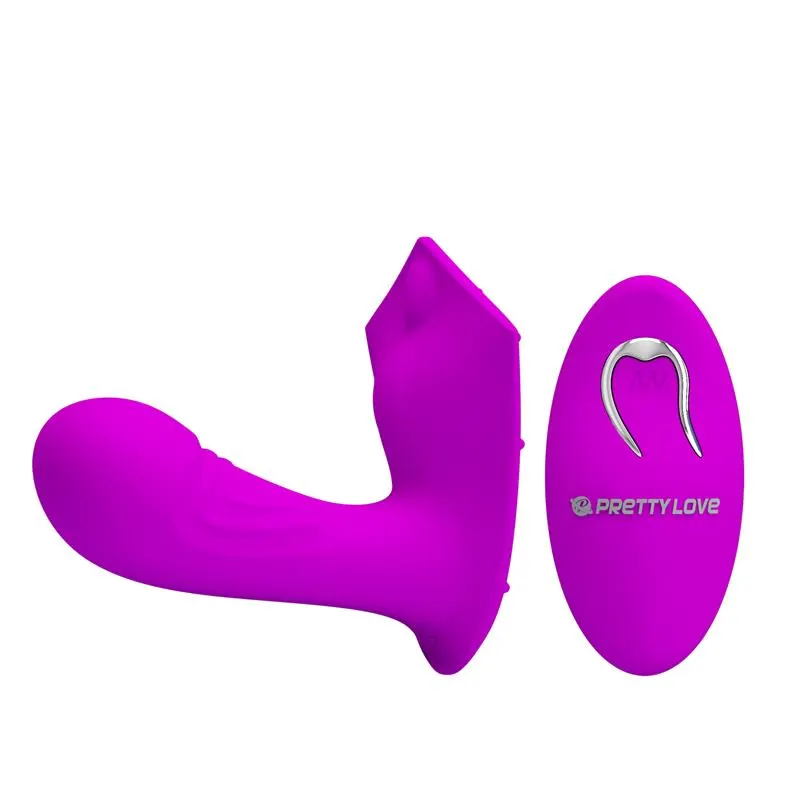 Willie Estimulador con Control Remoto Rosa · PRETTYLOVE · Estimuladores de Clítoris — Foto 3