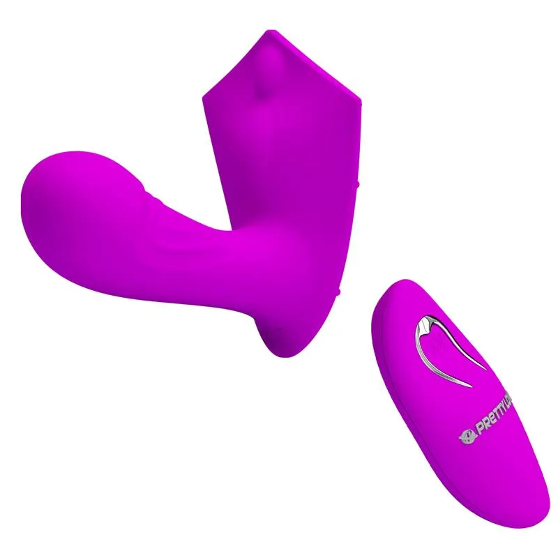 Willie Estimulador con Control Remoto Rosa · PRETTYLOVE · Estimuladores de Clítoris