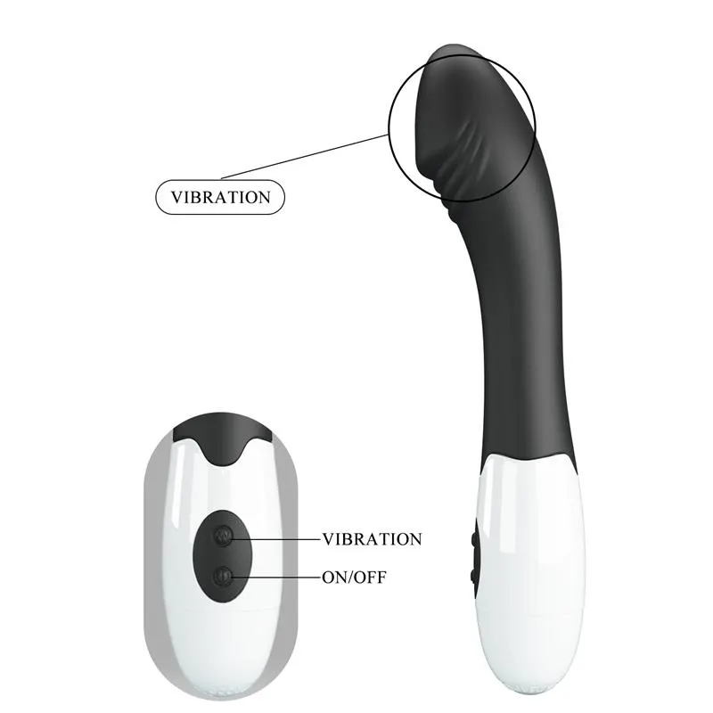 Vibrador Elemental 30 Funiones Negro · PRETTYLOVE · Vibradores — Foto 6