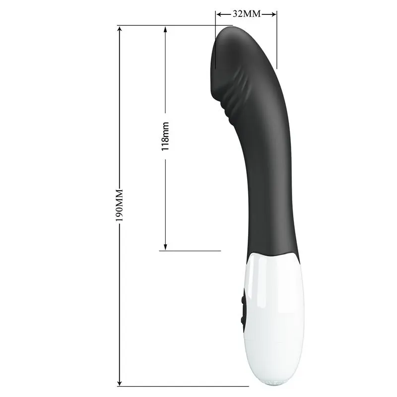 Vibrador Elemental 30 Funiones Negro · PRETTYLOVE · Vibradores — Foto 8