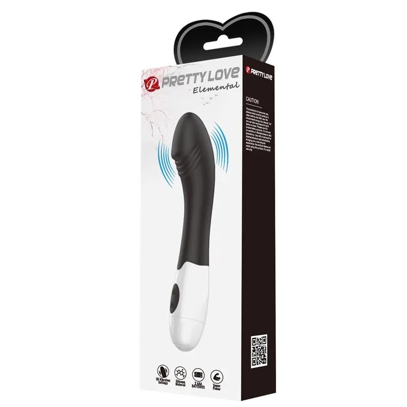 Vibrador Elemental 30 Funiones Negro · PRETTYLOVE · Vibradores — Foto 9