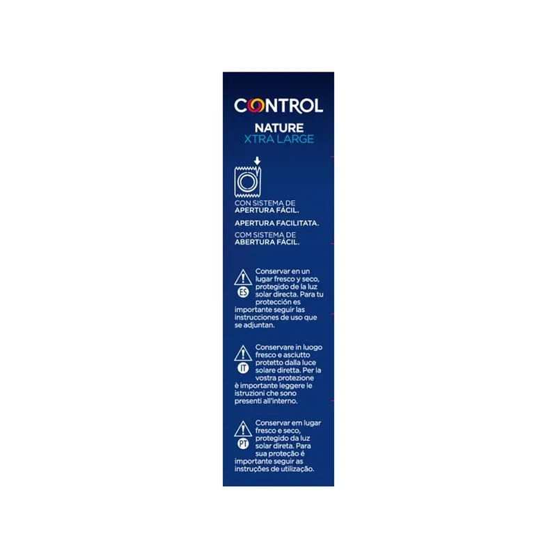Nature XL 12 uds · CONTROL · Lubricantes — Foto 4