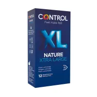 Nature XL 12 uds · CONTROL · Lubricantes