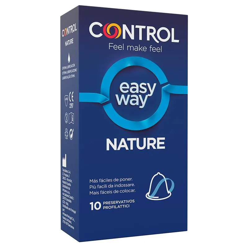 Easy Way Nature 10 uds · CONTROL · Lubricantes