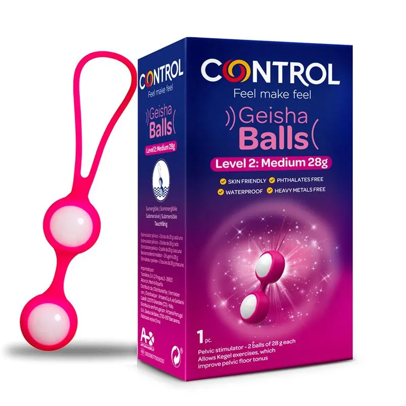 Bolas Geisha Nivel II (2x28 gr) · CONTROL · Bolas Chinas y Salud Femenina