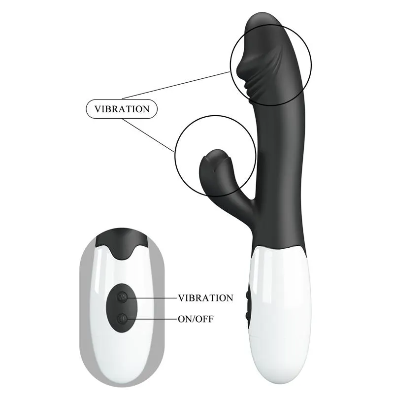 Vibrador Snappy 30 funciones Negro · PRETTYLOVE · Vibradores — Foto 7