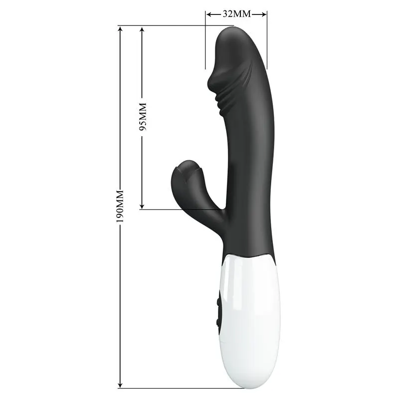 Vibrador Snappy 30 funciones Negro · PRETTYLOVE · Vibradores — Foto 9