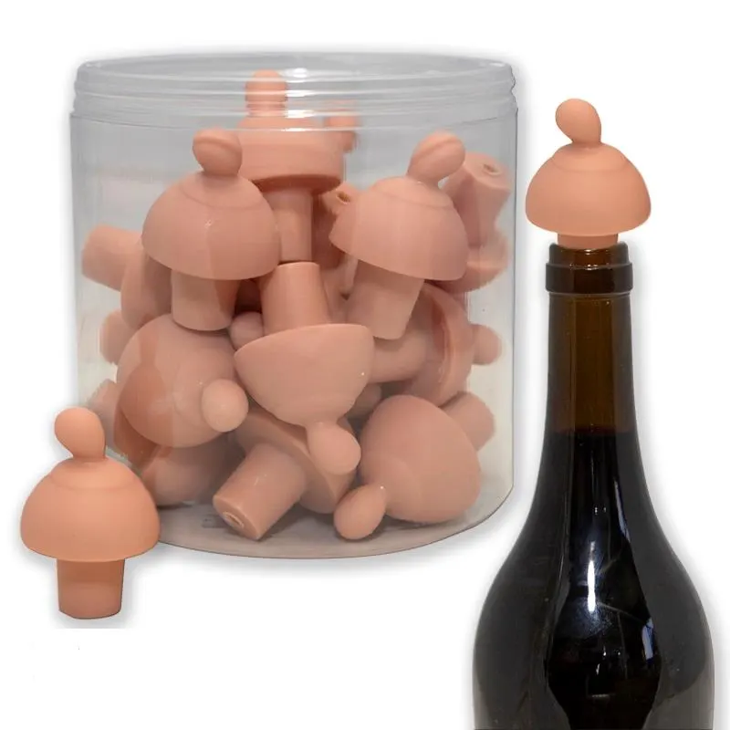 Tapon para Vino Forma de Pecho 1 ud · DIVERTY SEX · Juegos y Complementos Divertidos