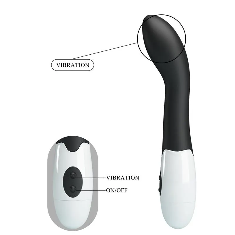 Vibrador Bishop 30 funciones Negro · PRETTYLOVE · Vibradores — photo 8
