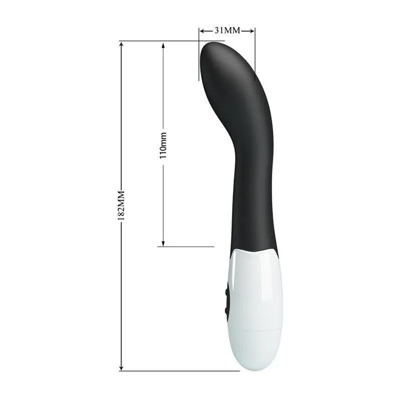 Vibrador Bishop 30 funciones Negro · PRETTYLOVE · Vibradores — photo 9