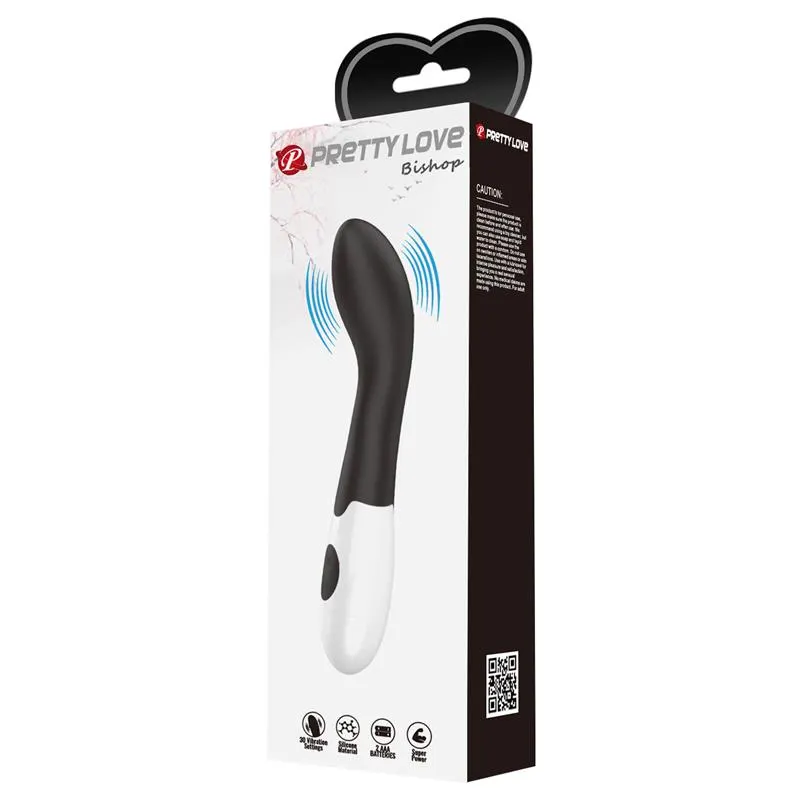 Vibrador Bishop 30 funciones Negro · PRETTYLOVE · Vibradores — photo 10