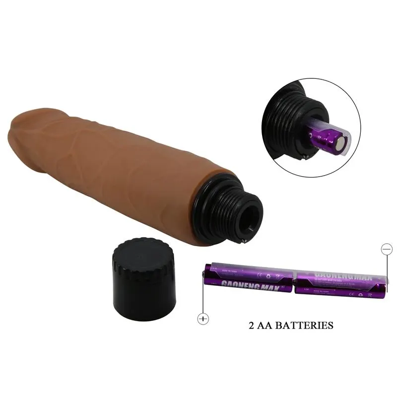 Waldorf Dildo con Piel Retractil 8,5 · PRETTYLOVE · Dildos — Foto 7