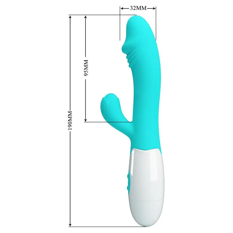 Vibrador Snappy 30 funciones Azul · PRETTYLOVE · Vibradores — Foto 9