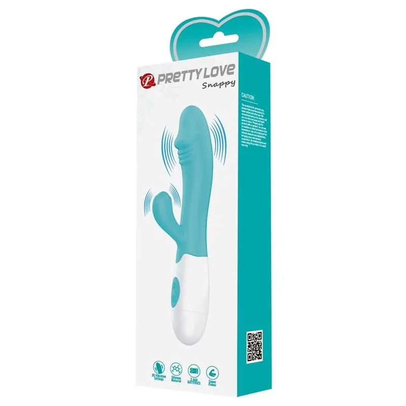Vibrador Snappy 30 funciones Azul · PRETTYLOVE · Vibradores — Foto 10