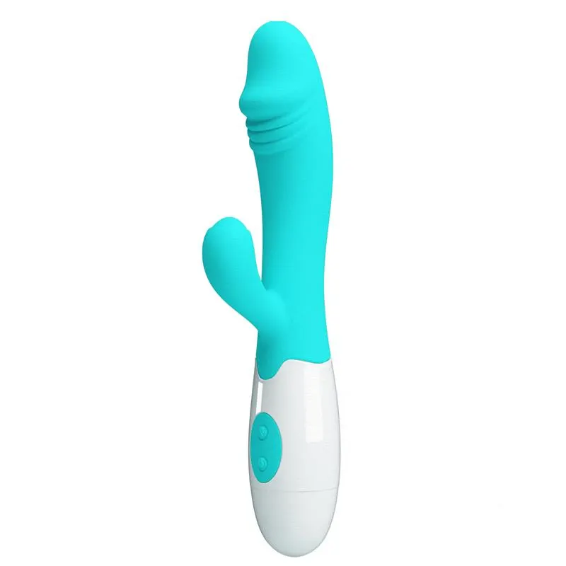 Vibrador Snappy 30 funciones Azul · PRETTYLOVE · Vibradores