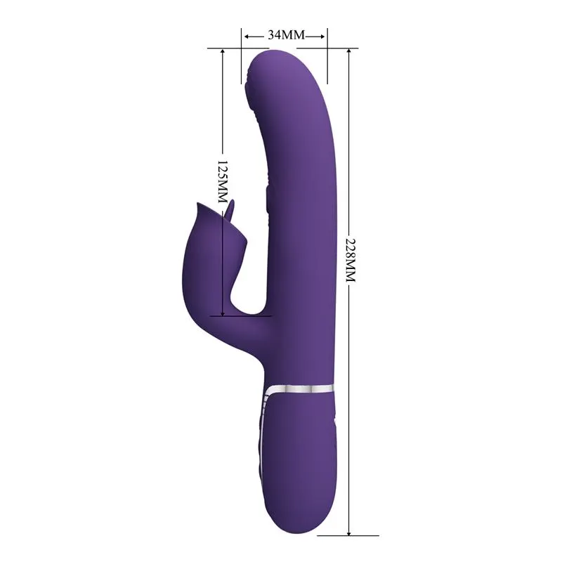 Gigi Vibrador con Licking y Thumping · PRETTYLOVE · Vibradores — Foto 8