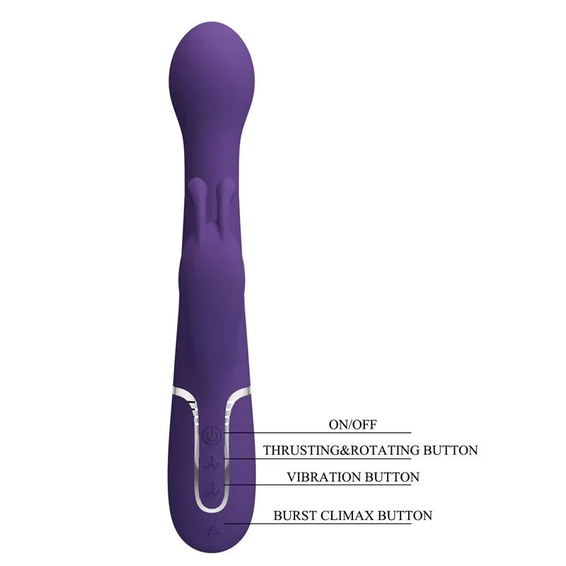 Dejon Vibrador con Thursting y Rotación Twinkled · PRETTYLOVE · Vibradores — Foto 7
