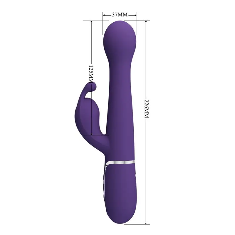 Dejon Vibrador con Thursting y Rotación Twinkled · PRETTYLOVE · Vibradores — Foto 9