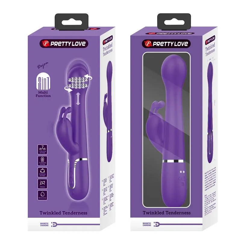 Dejon Vibrador con Thursting y Rotación Twinkled · PRETTYLOVE · Vibradores — Foto 10