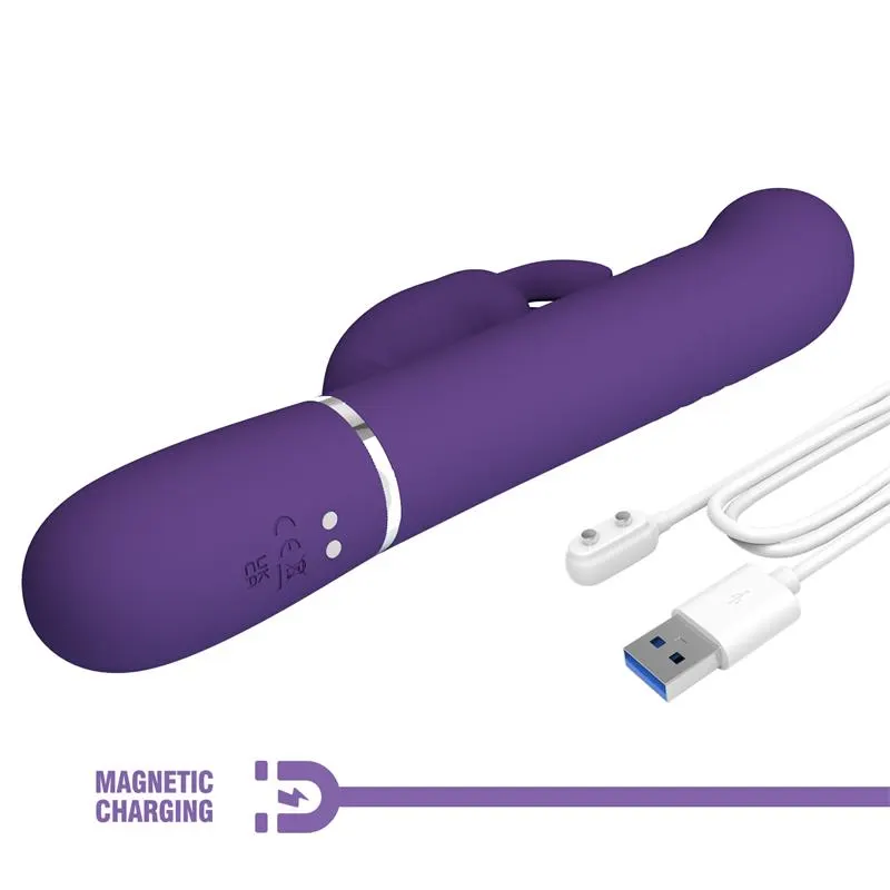 Coale Vibrador con Thursting y Bolas Rotatorias · PRETTYLOVE · Vibradores — Foto 8