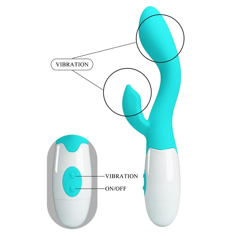 Vibrador Brighty 30 funciones Azul · PRETTYLOVE · Vibradores — Foto 7