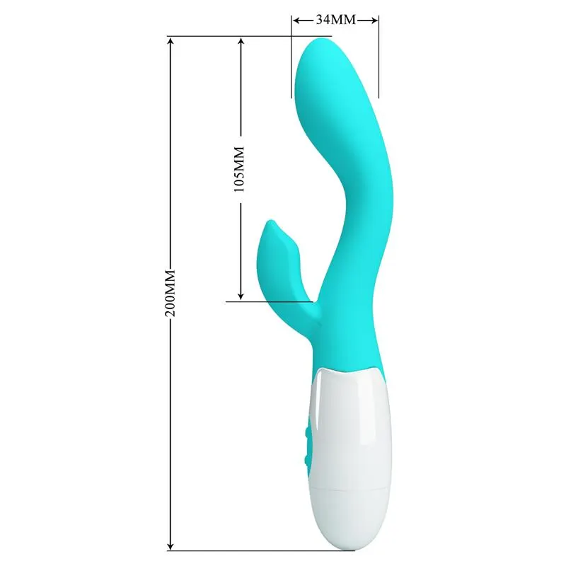 Vibrador Brighty 30 funciones Azul · PRETTYLOVE · Vibradores — Foto 9