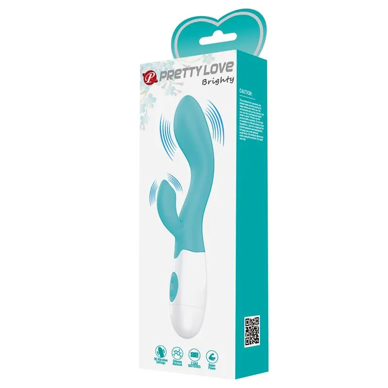 Vibrador Brighty 30 funciones Azul · PRETTYLOVE · Vibradores — Foto 10