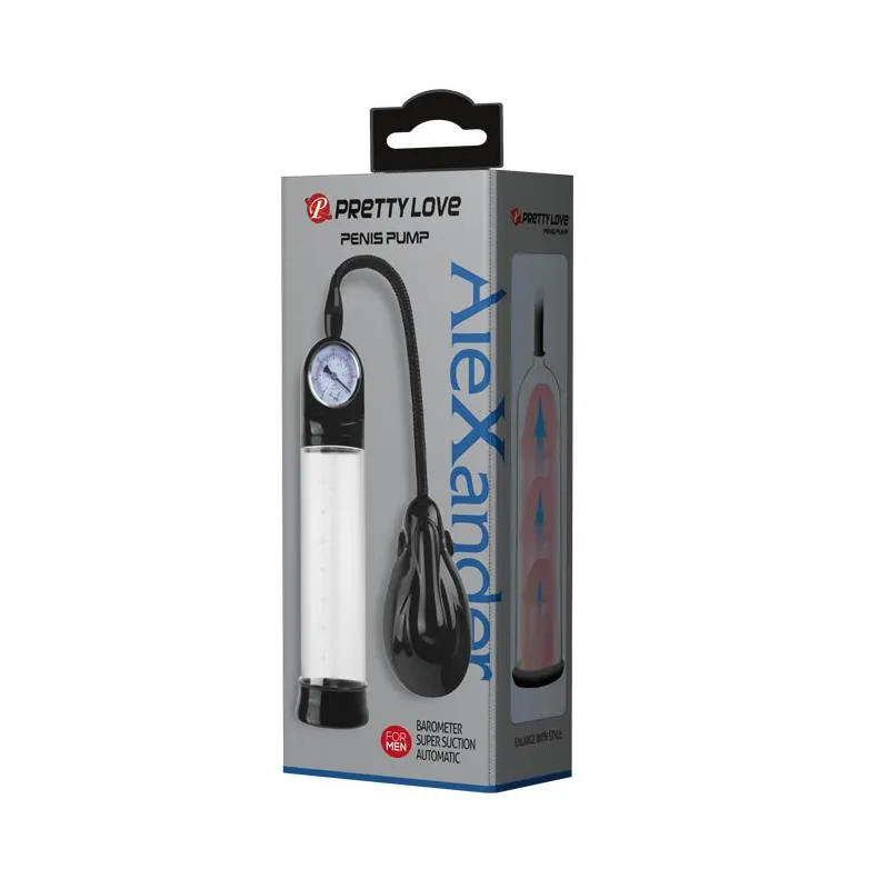 Bomba para el Pene Automática con Medidor Alexander · PRETTYLOVE · Potenciadores y Retardantes — Foto 8