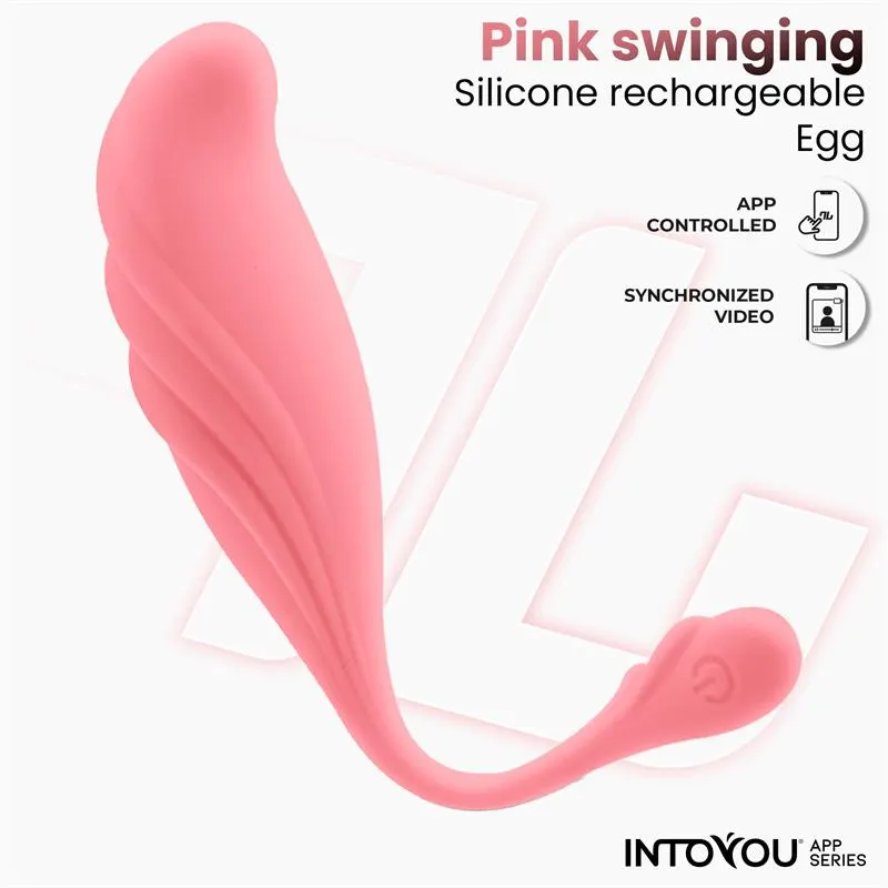 Huevo Vibrador con Movimiento Waving con APP USB · INTOYOU APP SERIES · Huevos y Balas Vibradoras — Foto 3