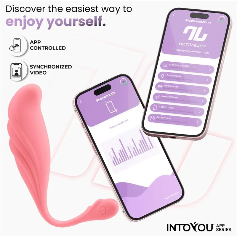 Huevo Vibrador con Movimiento Waving con APP USB · INTOYOU APP SERIES · Huevos y Balas Vibradoras — Foto 6