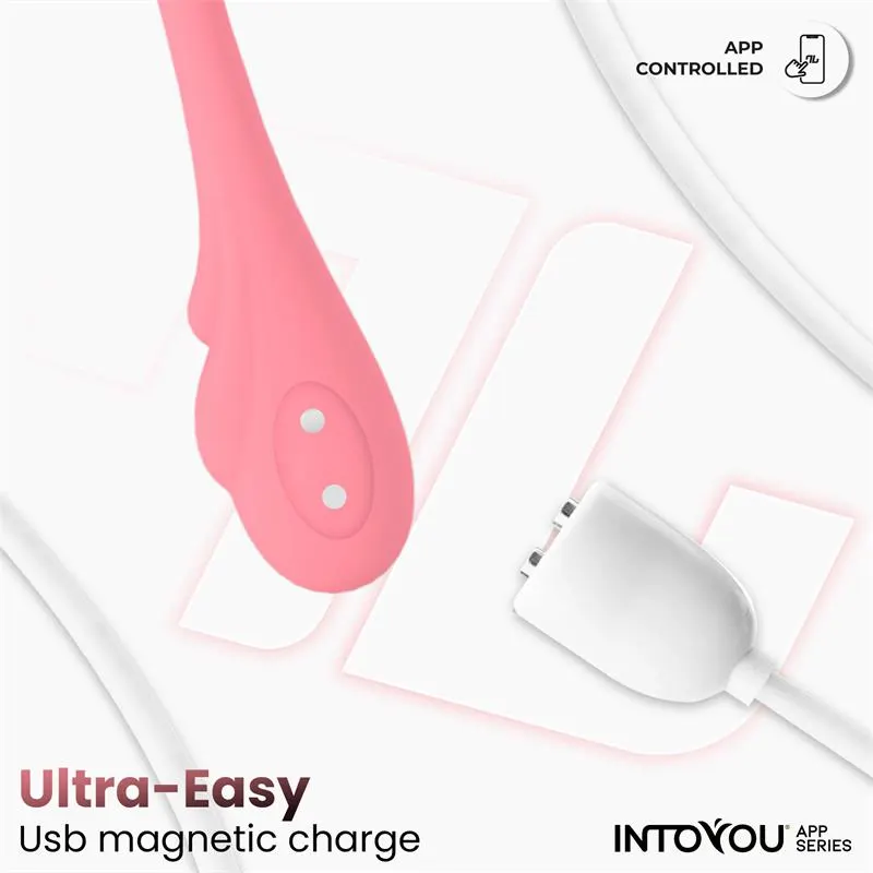 Huevo Vibrador con Movimiento Waving con APP USB · INTOYOU APP SERIES · Huevos y Balas Vibradoras — Foto 8