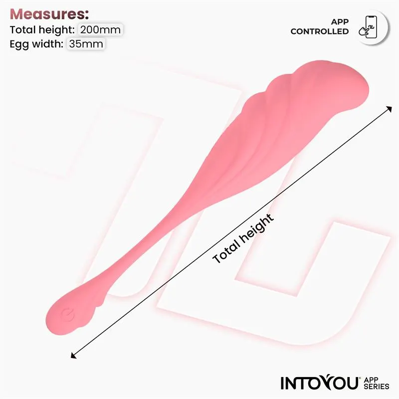 Huevo Vibrador con Movimiento Waving con APP USB · INTOYOU APP SERIES · Huevos y Balas Vibradoras — Foto 9
