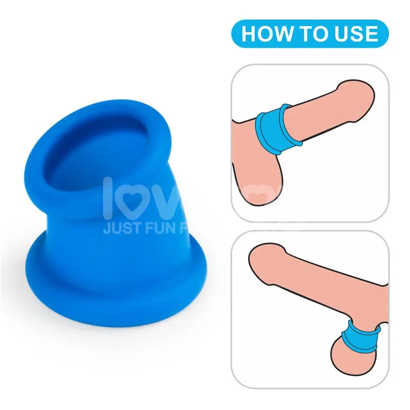 Pinnacle Pro Tapered Squeeze Stretcher Anillo para el Pene · LOVETOY · Anillos para el Pene — Foto 9