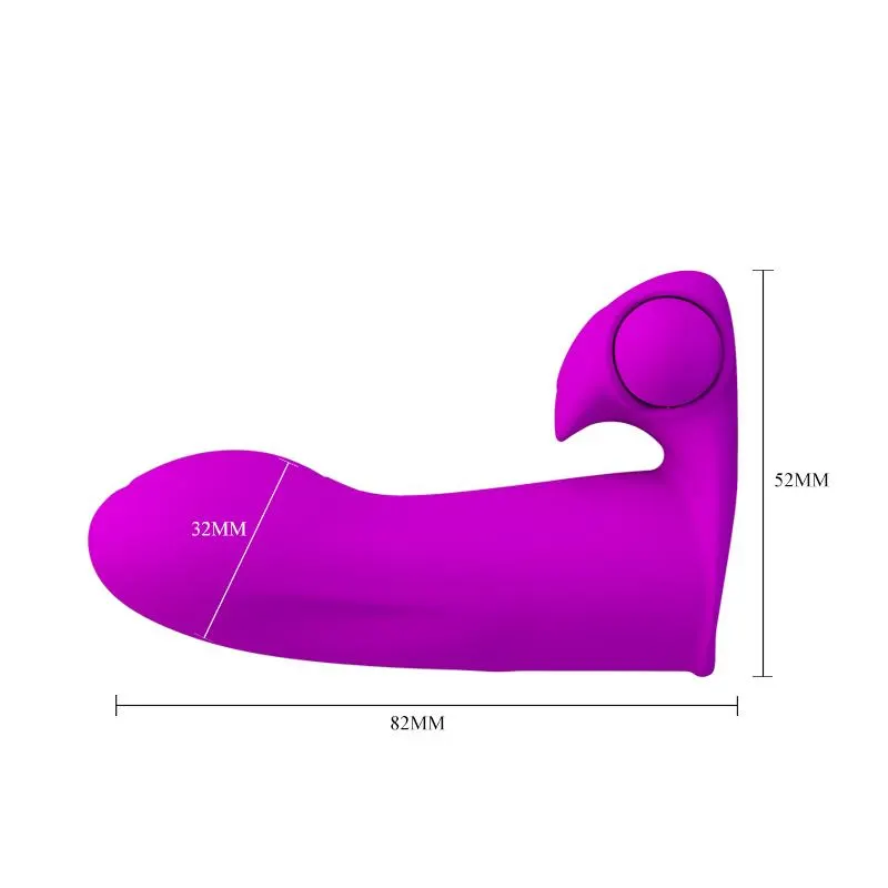 Maxwell Funda para el Dedo Rosa · PRETTYLOVE · Estimuladores de Clítoris — Foto 6