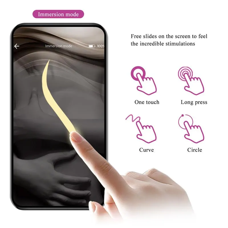 Ethan Vibrador con APP Púrpura · PRETTYLOVE · Vibradores — Foto 11