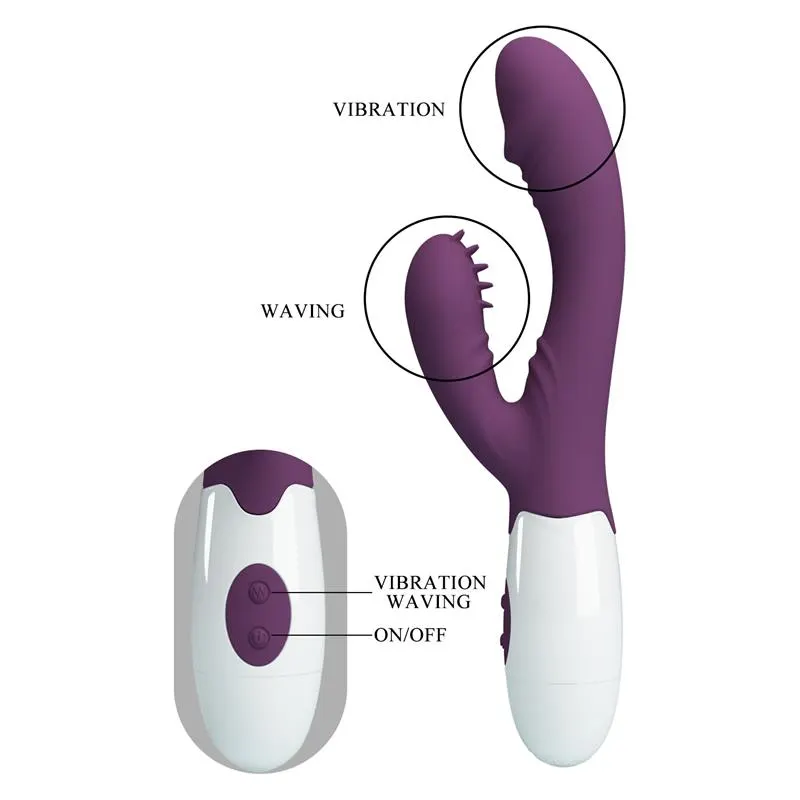Vibrador Andre 30 funciones Purpura · PRETTYLOVE · Vibradores — Foto 8