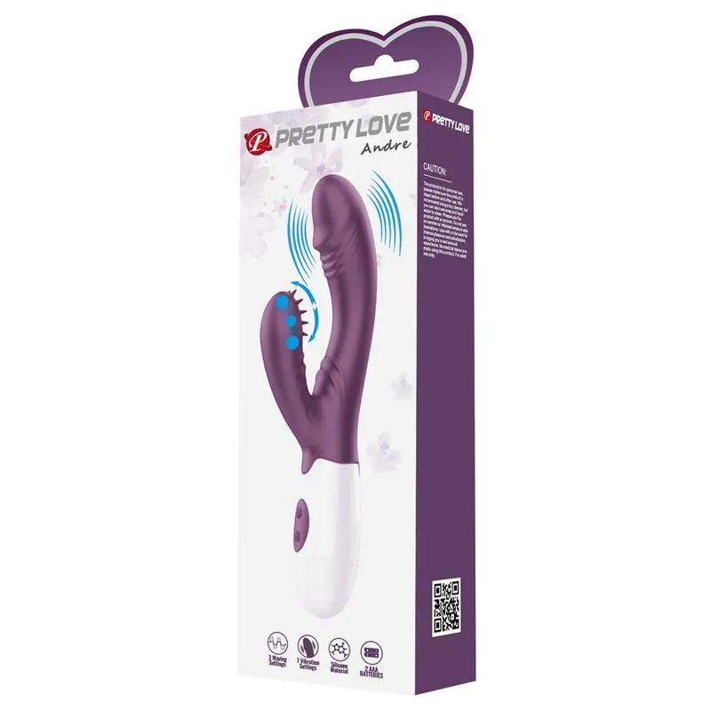 Vibrador Andre 30 funciones Purpura · PRETTYLOVE · Vibradores — Foto 10