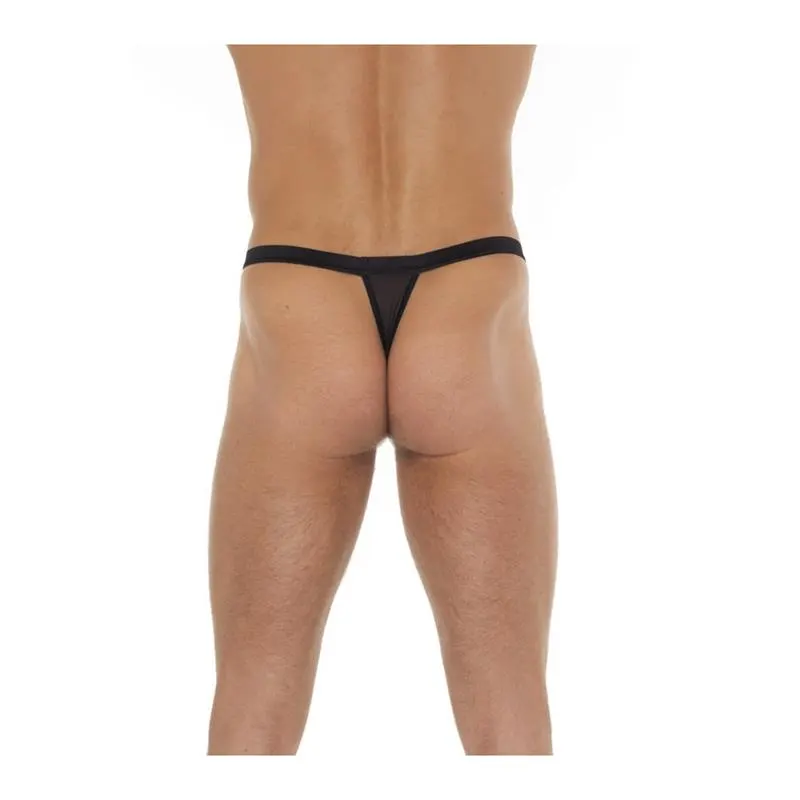 Tanga con Tiras Negro y Leopardo Talla Única · AMORABLE · Tangas y Braguitas — Foto 2